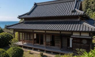 海辺の古民家（AIイメージ）